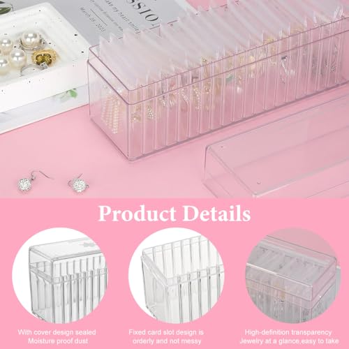 MAYCREATE® 2Pcs Jewellery Organisers Box with 40Pcs Jewellery Organisers Pouch Small Jewellery Pouches for Storage Travel Jewelry Case for Necklaces Bracelets Rings Earrings Gift for Women Girls MAYCREATE® 2Pcs Jewellery Organisers Box with 40Pcs Jewellery Organisers Pouch Small Jewellery Pouches for Storage Travel Jewelry Case for Necklaces Bracelets Rings Earrings Gift for Women Girls